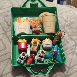 McDonald's Happy Meal Toy changeables, Vintage McDonald's Happy Meal 1986 box